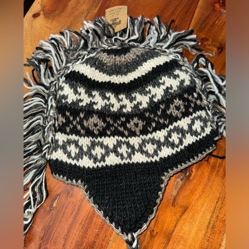 NEW Handcrafted by Nepolis artisisans MohawkBeanie lined Woolen Nepal variety